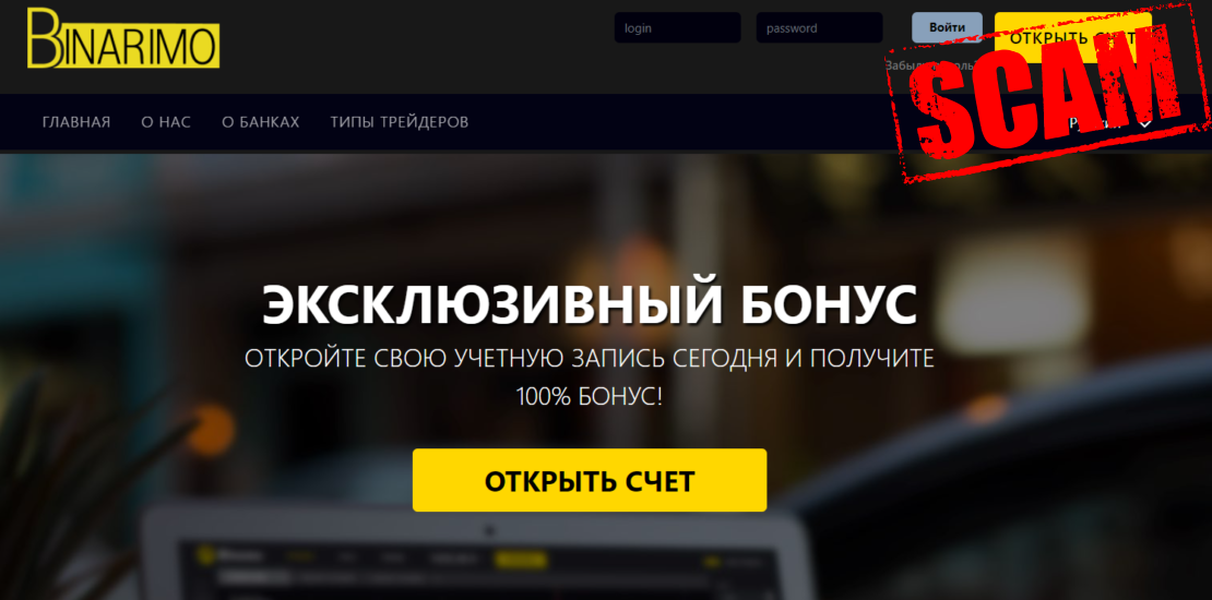 Как работает Binarimo? Анализ проекта