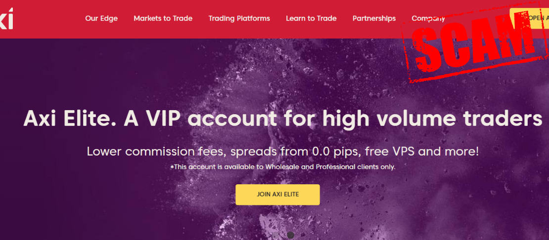Брокер Axi: особенности торговых счетов