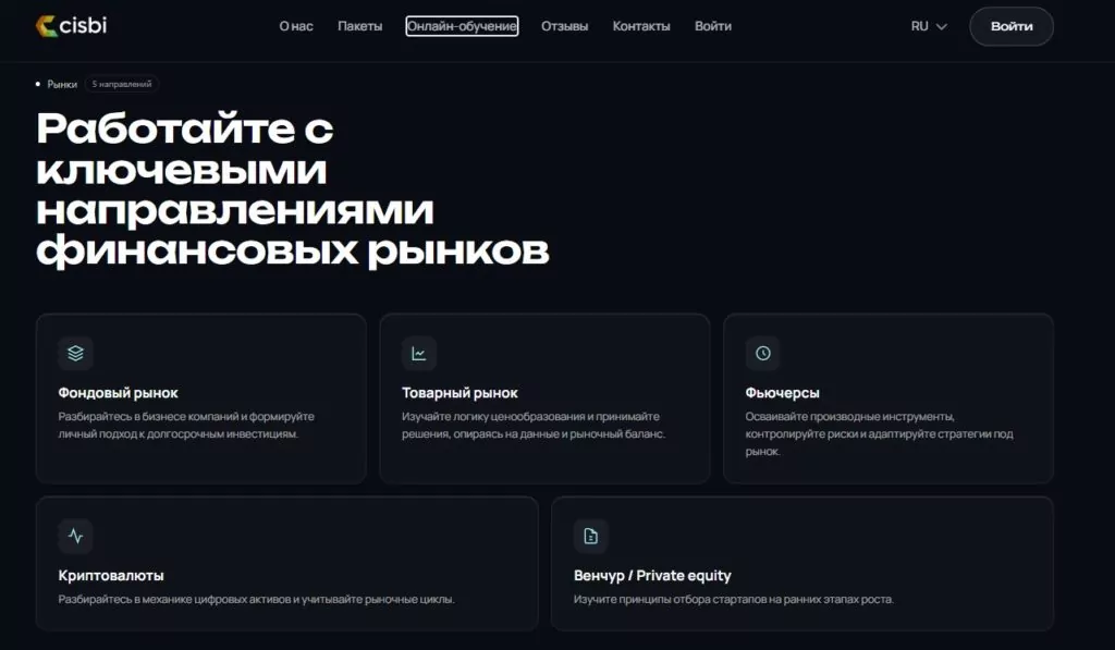 CISBI Academy - академия инвестиций, трейдинга и управления капиталом